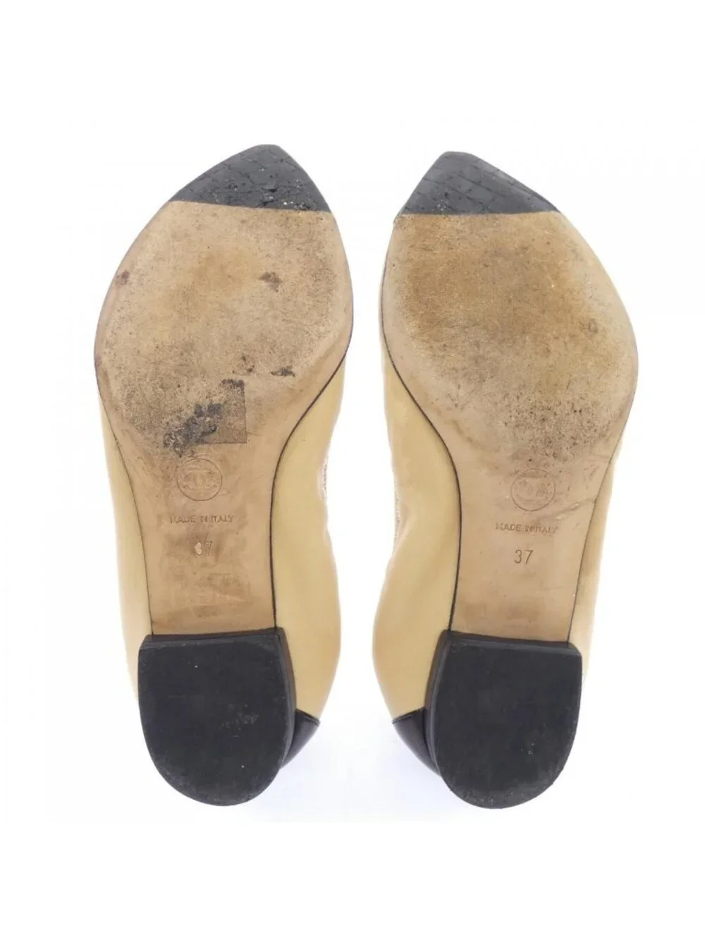 Chanel Flat Shoes Black